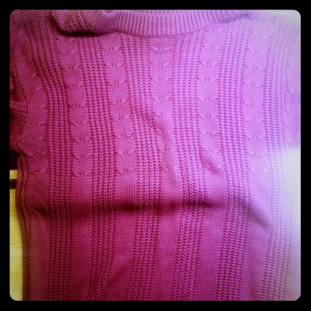 TownCraft Burgundy Sweater